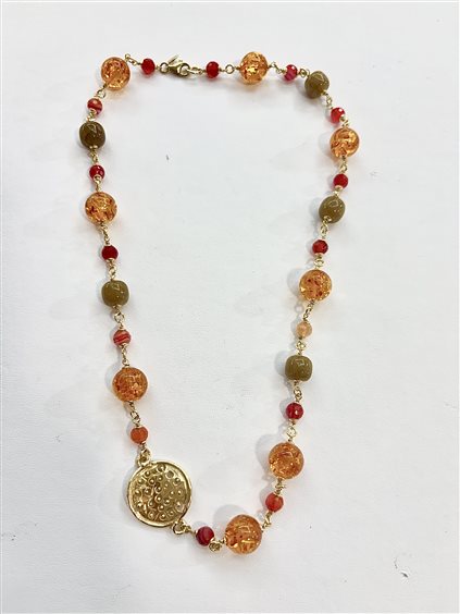 Collana Argento Raro Donna in Argento Ambra ARGRA68 - ARGRA68